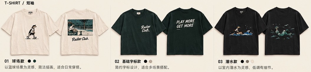 短袖服饰系列